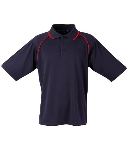 Picture of Winning Spirit, Mens Cooldry Raglan S/S Polo